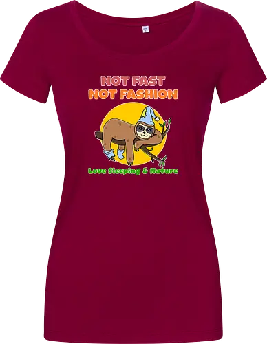 Not Fast Not Fashion Sloth (Nicht Schnell Nicht Mode Faultier)