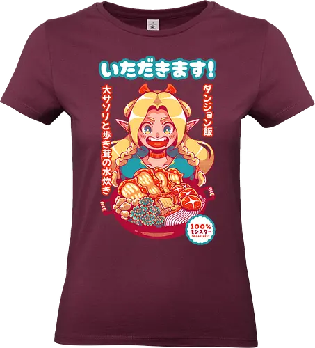 ITADAKIMASU ! - Meshi, anime, fanart, marcille, manga, dungeons, fantasy, food, elf - Standard T-Shirt (Women)