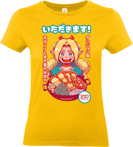 ITADAKIMASU ! - Meshi, anime, fanart, marcille, manga, dungeons, fantasy, food, elf - Standard T-Shirt (Women)