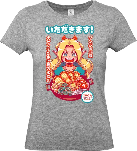 ITADAKIMASU ! - Meshi, anime, fanart, marcille, manga, dungeons, fantasy, food, elf - Standard T-Shirt (Women)