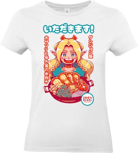 ITADAKIMASU ! - Meshi, anime, fanart, marcille, manga, dungeons, fantasy, food, elf - Standard T-Shirt (Women)