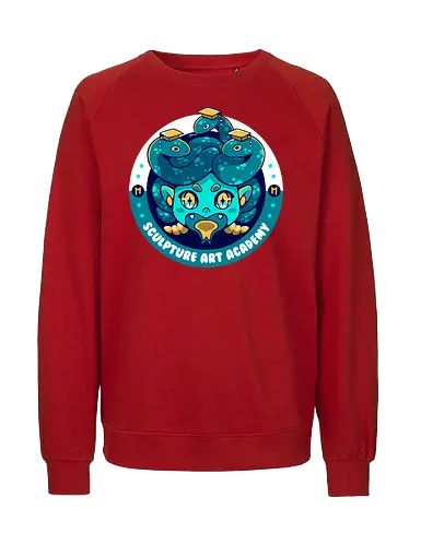 MEDUSA ACADEMY - medusa, funny, academia, greek, fantasy, academy - Fairtrade Sweatshirt