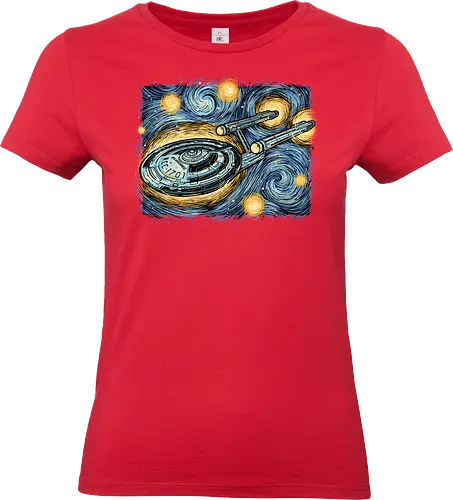 Starry Journey - Movies, film, TV show, TV series, Sci-fi, science fiction, nostalgic - Standard T-Shirt (Women)