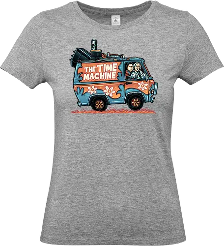 The Time Machine - Movie, film, mystery, sci-fi, science fiction, mash-up, horror, time travel - Standard T-Shirt (Women)