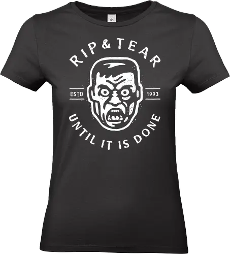 Until Its Done - doom, marine, mars, alien, rock, metal - Standard T-Shirt (Women)