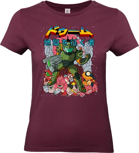 Doomtroid - doom, marine, mars, alien, rock, metal - Standard T-Shirt (Women)