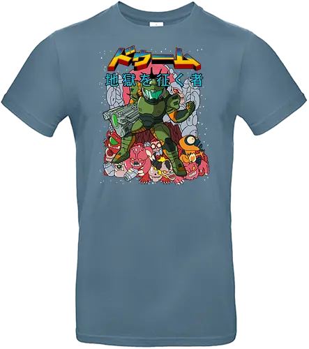 Doomtroid - doom, marine, mars, alien, rock, metal - Standard T-Shirt