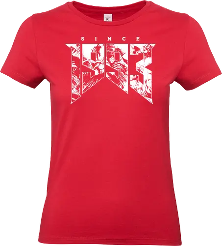 Since 1993 - doom, marine, mars, alien, rock, metal, cacodemon, demon - Standard T-Shirt (Women)
