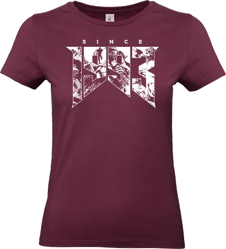 Since 1993 - doom, marine, mars, alien, rock, metal, cacodemon, demon - Standard T-Shirt (Women)