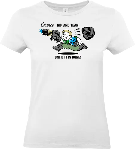 Chance Rip and Tear - Standard T-Shirt (Women)