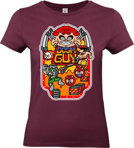 Megadum - alien, rock, metal, cacodemon, demon, doom, marine, mars - Standard T-Shirt (Women)