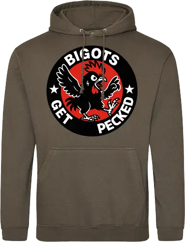 BIGOTS GET PECKED