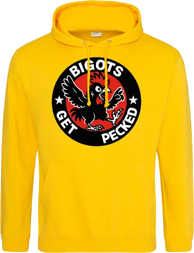 BIGOTS GET PECKED