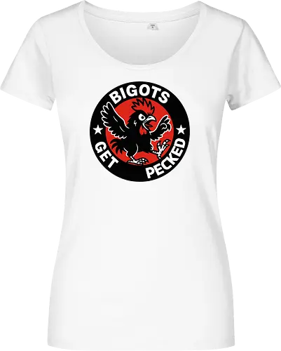 BIGOTS GET PECKED