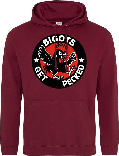 BIGOTS GET PECKED