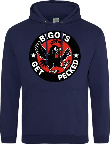 BIGOTS GET PECKED