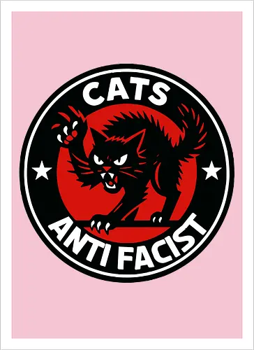 Cats Anti Facist