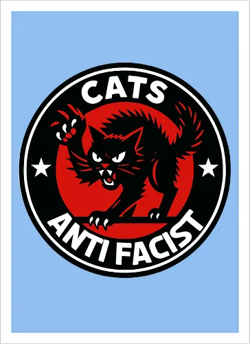 Cats Anti Facist