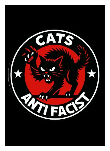 Cats Anti Facist