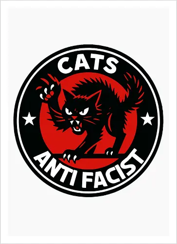 Cats Anti Facist