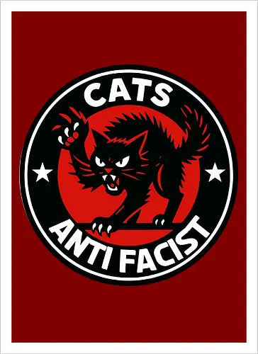 Cats Anti Facist
