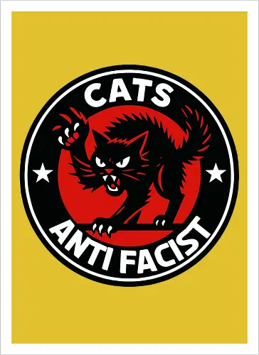 Cats Anti Facist