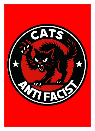 Cats Anti Facist