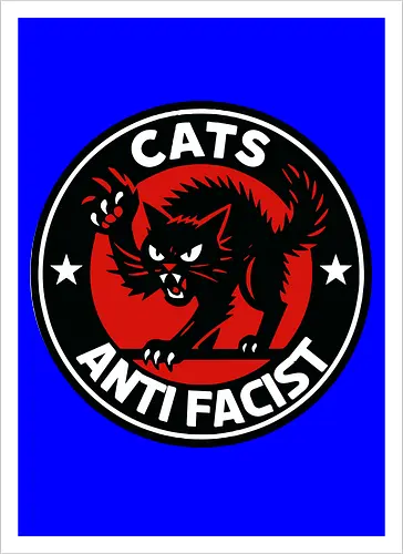 Cats Anti Facist