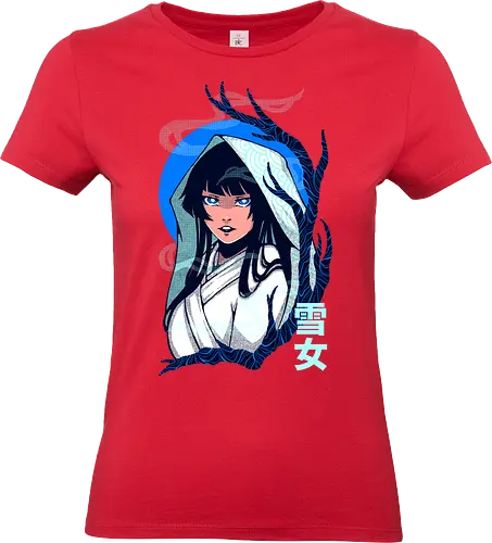 YUKI ONNA - yuki onna, yuki, japan, japanese, yokai, anime, snow, snow lady, halloween - Standard T-Shirt (Women)