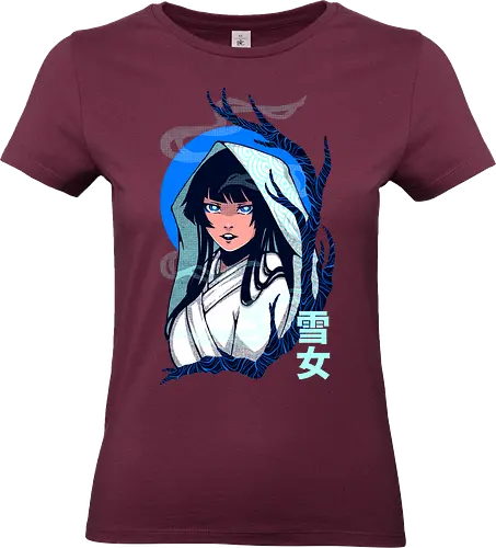 YUKI ONNA - yuki onna, yuki, japan, japanese, yokai, anime, snow, snow lady, halloween - Standard T-Shirt (Women)