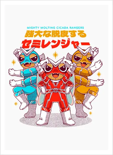 MIGHTY MOLTING CICADA RANGERS