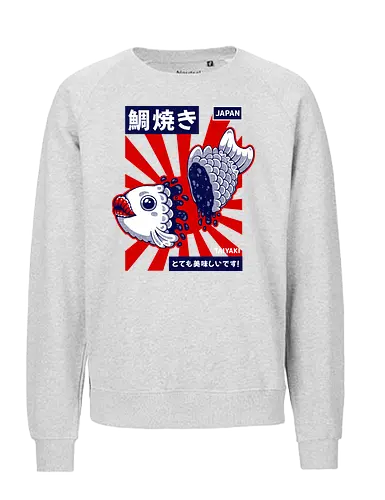 TAIYAKI - taiyaki, japan, japanese, food, japanese food, sweet, fish, cute, kawaii, culture - Fairtrade Sweatshirt