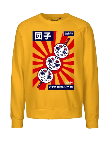 DANGO - dango, japan, japanese, japanese food, sweet, cute, culture, asia - Fairtrade Sweatshirt