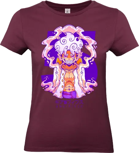 GEAR V - Pirate, pirate, Pirate, anime, manga, joy boy, gear v, gear five, fanart - Standard T-Shirt (Women)