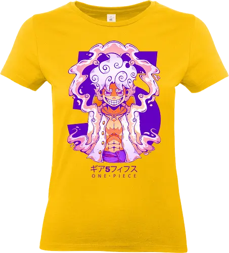 GEAR V - Pirate, pirate, Pirate, anime, manga, joy boy, gear v, gear five, fanart - Standard T-Shirt (Women)