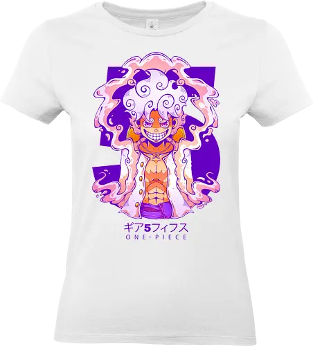 GEAR V - Pirate, pirate, Pirate, anime, manga, joy boy, gear v, gear five, fanart - Standard T-Shirt (Women)
