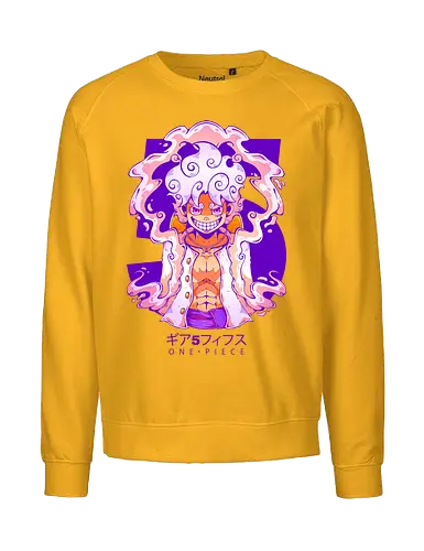 GEAR V - Pirate, pirate, Pirate, anime, manga, joy boy, gear v, gear five, fanart - Fairtrade Sweatshirt