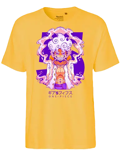 GEAR V - Pirate, pirate, Pirate, anime, manga, joy boy, gear v, gear five, fanart - Fairtrade T-Shirt