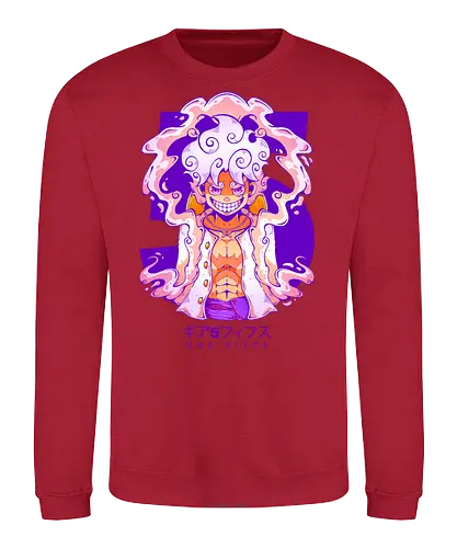 GEAR V - Pirate, pirate, Pirate, anime, manga, joy boy, gear v, gear five, fanart - Sweatshirt