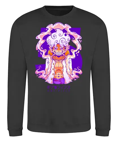 GEAR V - Pirate, pirate, Pirate, anime, manga, joy boy, gear v, gear five, fanart - Sweatshirt