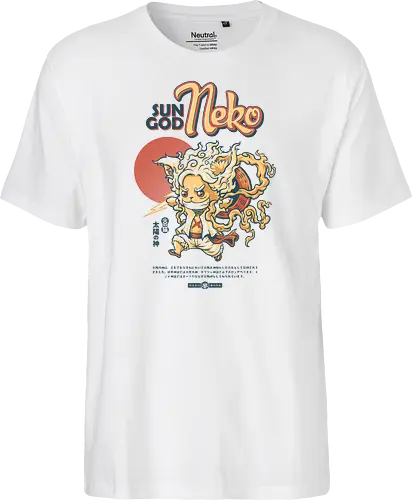 Sun God Neko on White 2