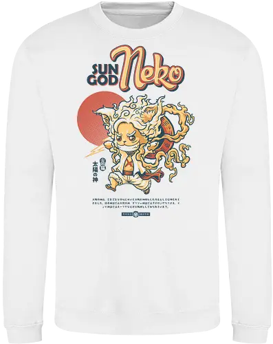 Sun God Neko on White 2