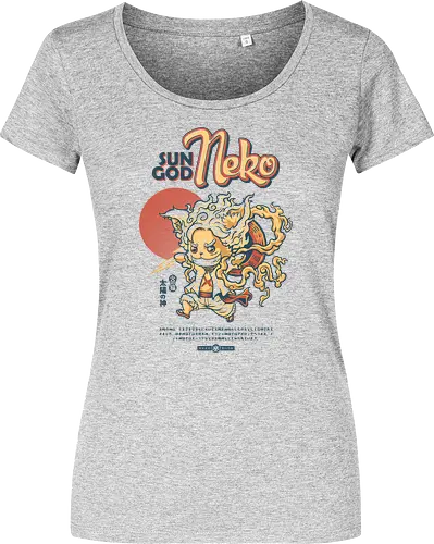 Sun God Neko on White 2