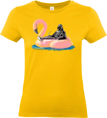 Dark side of the swimming pool - summer, cool, fun, meme, scifi, pop culture, movie mash up - Standard T-Shirt (Women)