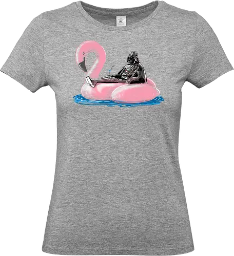 Dark side of the swimming pool - summer, cool, fun, meme, scifi, pop culture, movie mash up - Standard T-Shirt (Women)
