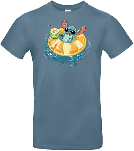 Alien summer vibes - scifi, cute, pop culture, anime, movie, alien, cute alien - Standard T-Shirt