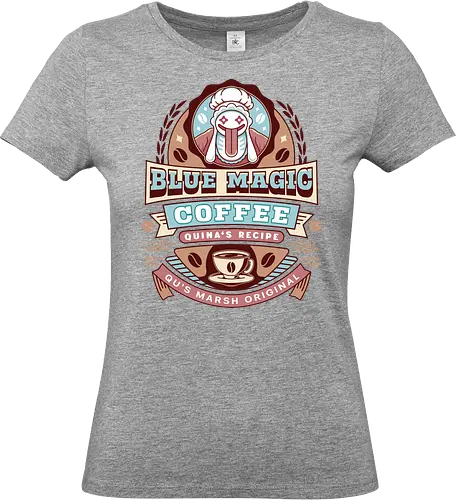 Quina Quen Coffee Vintage - final 9, final 7, final ix, quina quen, final xiv, ff14, video game, fat chocobo, vivi ornitier, black mage, fantasy, Cactus, Kupo, Kweh, Cloud, Villain - Standard T-Shirt (Women)