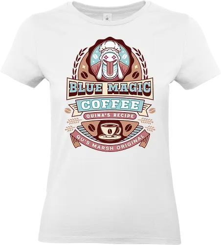 Quina Quen Coffee Vintage - final 9, final 7, final ix, quina quen, final xiv, ff14, video game, fat chocobo, vivi ornitier, black mage, fantasy, Cactus, Kupo, Kweh, Cloud, Villain - Standard T-Shirt (Women)