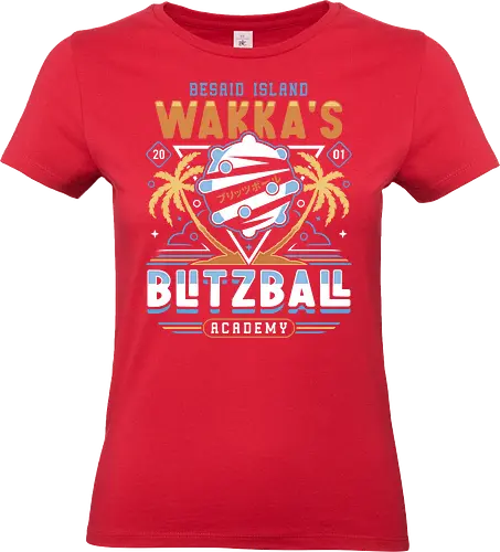 Wakka Blitzball Academy - final 9, final 7, final ix, quina quen, Cactus, Kupo, Kweh, final xiv, ff14, Cloud, Villain, video game, fat chocobo, vivi ornitier, black mage, fantasy, zanarkand, blitzball - Standard T-Shirt (Women)