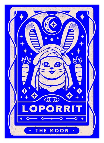 Loporrit Vintage Tarot Card